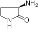 (R)-3-Aminopyrrolidin-2-one molecular structure (CAS 121010-86-4)