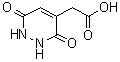 1,2,3,6-Tetrahydro-3,6-dioxo-4-pyridazineacetic acid molecular structure (CAS 121073-74-3)