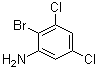 structure of CAS# 1211214-30-0, 2-Bromo-3,5-dichloroaniline