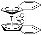 Dichlorobis(indenyl)titanium(IV) molecular structure (CAS 12113-02-9)
