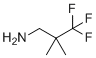 3,3,3-Trifluoro-2,2-dimethylpropan-1-amine molecular structure (CAS 1211517-48-4)