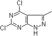 4,6-Dichloro-3-methyl-1H-pyrazolo[3,4-d]pyrimidine molecular structure (CAS 1211522-68-7)