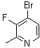 structure of CAS# 1211583-78-6, 4-Bromo-3-fluoro-2-methylpyridine