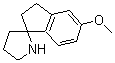 2,3-Dihydro-5-methoxyspiro[1H-indene-1,2'-pyrrolidine] molecular structure (CAS 1211592-82-3)