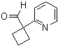 1-(2-Pyridinyl)cyclobutanecarboxaldehyde molecular structure (CAS 1211593-36-0)