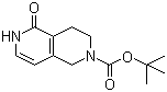 3,4,5,6-Tetrahydro-5-oxo-2,6-naphthyridine-2(1H)-carboxylic acid tert-butyl ester molecular structure (CAS 1211594-91-0)