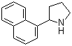 2-(Naphthalen-1-yl)pyrrolidine molecular structure (CAS 121193-91-7)