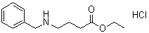 Ethyl 4-(benzylamino)butyrate hydrochloride molecular structure (CAS 1212-58-4)