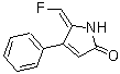 5-(氟亚甲基)-1,5-二氢-4-苯基-2H-吡咯-2-酮分子结构 (CAS 1212059-23-8)