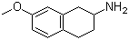 (S)-2-Amino-1,2,3,4-tetrahydro-7-methoxynaphthalene molecular structure (CAS 121216-42-0)