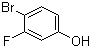 结构式 CAS# 121219-03-2, 4-溴-3-氟苯酚