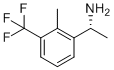 structure of CAS# 1212862-77-5, (R)-1-(2-Methyl-3-(trifluoromethyl)phenyl)ethanamine