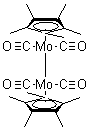Tetracarbonylbis[(1,2,3,4,5-eta)-1,2,3,4,5-pentamethyl-2,4-cyclopentadien-1-yl]dimolybdenum molecular structure (CAS 12132-04-6)