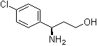 (gammaR)-gamma-Amino-4-chlorobenzenepropanol molecular structure (CAS 1213362-28-7)