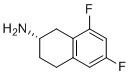 (S)-6,8-difluoro-1,2,3,4-tetrahydronaphthalen-2-amine molecular structure (CAS 1213536-98-1)