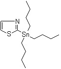 2-(Tributylstannyl)thiazole molecular structure (CAS 121359-48-6)