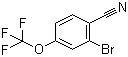 2-Bromo-4-(trifluoromethoxy)benzonitrile molecular structure (CAS 1214334-83-4)