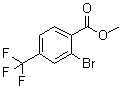 2-Bromo-4-(trifluoromethyl)benzoic acid methyl ester molecular structure (CAS 1214334-90-3)