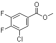 3-Chloro-4,5-difluorobenzoic acid methyl ester molecular structure (CAS 1214344-87-2)