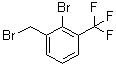 2-Bromo-1-(bromomethyl)-3-(trifluoromethyl)benzene molecular structure (CAS 1214372-35-6)