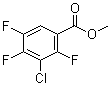 3-Chloro-2,4,5-trifluorobenzoic acid methyl ester molecular structure (CAS 1214375-02-6)