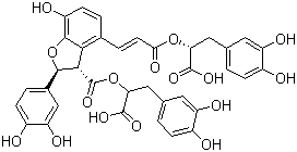 Lithospermic acid B molecular structure (CAS 121521-90-2)