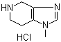 4,5,6,7-Tetrahydro-1-methyl-1H-imidazo[4,5-c]pyridine hydrochloride molecular structure (CAS 1215797-86-6)