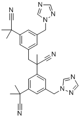 Anastrozole Dimer Impurity molecular structure (CAS 1216898-82-6)