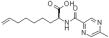 N-[(5-Methyl-2-pyrazinyl)carbonyl]-6-(2-propen-1-yl)-L-norleucine molecular structure (CAS 1216941-97-7)