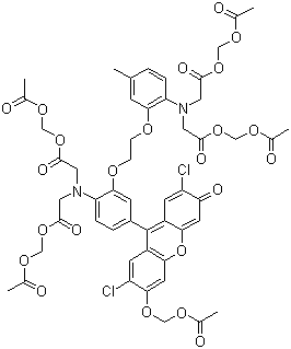 Fluo 3-AM molecular structure (CAS 121714-22-5)