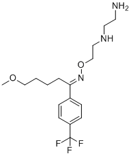 结构式 CAS# 1217262-11-7, N-(乙基氨基)氟伏沙明