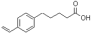 5-(4-Vinylphenyl)valeric acid molecular structure (CAS 121739-61-5)