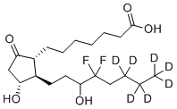 15-Hydroxy Lubiprostone-[d7] molecular structure (CAS 1217511-55-1)