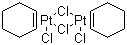 Dichlorobis[chloro(cyclohexene)platinum(II) molecular structure (CAS 12176-53-3)
