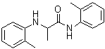 N-(2-甲基苯基)-2-[(2-甲基苯基)氨基]-丙酰胺分子结构 (CAS 1218227-75-8)