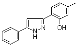 5-Methyl-2-(5-phenyl-1H-pyrazol-3-yl)phenol molecular structure (CAS 121911-71-5)