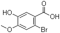 6-Bromoisovanillic acid molecular structure (CAS 121936-68-3)