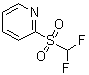 2-(Difluoromethanesulfonyl)pyridine molecular structure (CAS 1219454-89-3)