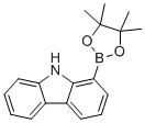1-(4,4,5,5-Tetramethyl-1,3,2-dioxaborolan-2-yl)-9H-carbazole molecular structure (CAS 1219637-88-3)