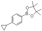 4-(Cyclopropyl)phenylboronic acid pinacol ester molecular structure (CAS 1219741-94-2)
