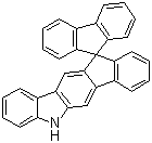 Spiro[9H-fluorene-9,11'(5'H)-indeno[1,2-b]carbazole] molecular structure (CAS 1219841-59-4)