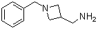 1-(Phenylmethyl)-3-azetidinemethanamine molecular structure (CAS 1219967-55-1)