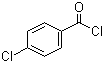 结构式 CAS# 122-01-0, 4-氯苯甲酰氯; 对氯苯甲酰氯