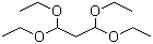structure of CAS# 122-31-6, Malonaldehyde bis(diethyl acetal);1,1,3,3-Tetraethoxypropane