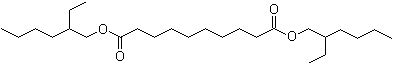 structure of CAS# 122-62-3, Dioctyl sebacate;Bis(2-ethylhexyl)sebacate; Di(2-ethylhexyl)sebacate; DEHS