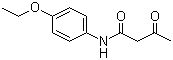 structure of CAS# 122-82-7, Acetoacet-p-phenetidide ;4'-Ethoxyacetoacetanilide; N-(4-Ethoxyphenyl)-3-oxo-butanamide