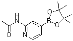 N-[4-(4,4,5,5-Tetramethyl-1,3,2-dioxaborolan-2-yl)pyridin-2-yl]acetamide molecular structure (CAS 1220220-21-2)