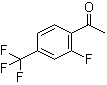 2'-Fluoro-4'-(trifluoromethyl)acetophenone molecular structure (CAS 122023-29-4)