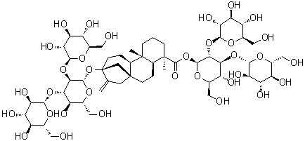 Rebaudioside M molecular structure (CAS 1220616-44-3)