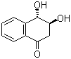 3,4-Dihydro-3,4-dihydroxynaphthalen-1(2H)-one molecular structure (CAS 1220891-22-4)